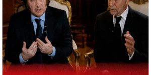 Un Milei negacionista, paranoico y delirante