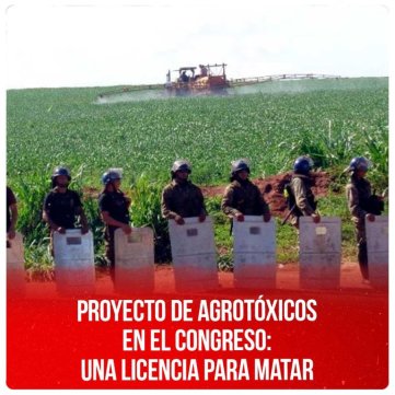 Proyecto de agrotóxicos en el Congreso: una licencia para matar