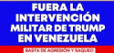 Hoy lunes 5 de enero, 17 hs, Plaza Italia (CABA) / Diputada Schlotthauer: “Volvemos a repudiar la intervención militar yanqui a Venezuela”