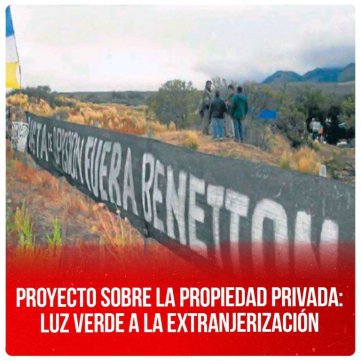 Proyecto sobre la propiedad privada: luz verde a la extranjerización