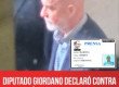 Diputado Giordano declaró contra el espía infiltrado Balbuena