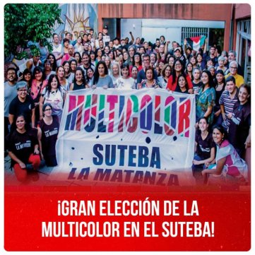 ¡Gran elección de la Multicolor en el Suteba!