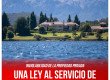 Inviolabilidad de la propiedad privada / Una ley al servicio de la extranjerización