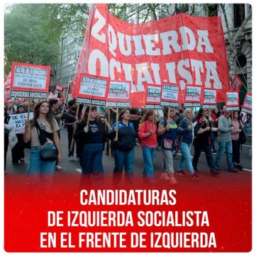 Candidaturas de Izquierda Socialista en el Frente de Izquierda