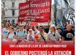 Tras la marcha de la CGT se logró un primer paso / El gobierno postergó la votación de la Reforma Laboral para febrero