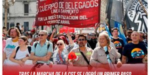 Tras la marcha de la CGT se logró un primer paso / El gobierno postergó la votación de la Reforma Laboral para febrero