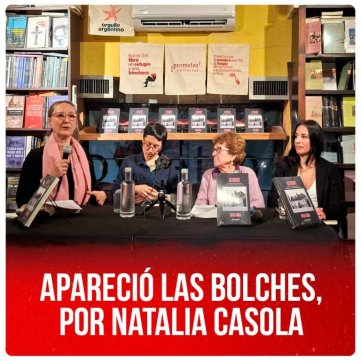 Apareció Las bolches, por Natalia Casola