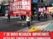 1° de Mayo Neuquén: importante acto del sindicalismo combativo y la izquierda