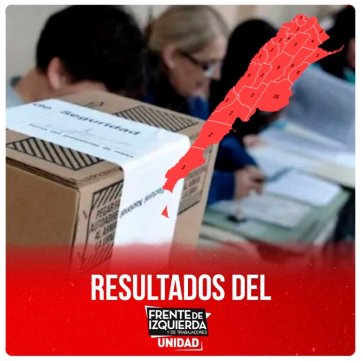 Resultados del Frente de Izquierda Unidad