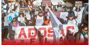 Santa Cruz: gran jornada de lucha frena ley de emergencia provincial. Aumento salarial YA