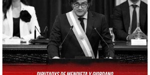 Diputadxs De Mendieta y Giordano / Sobre la apertura de sesiones en el Congreso Nacional