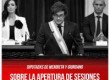 Diputadxs De Mendieta y Giordano / Sobre la apertura de sesiones en el Congreso Nacional