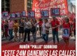 Rubén “Pollo” Sobrero / “Este 24M ganemos las calles contra Milei y el FMI”