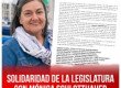 Solidaridad de la Legislatura con Mónica Schlotthauer