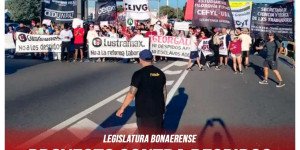 Legislatura bonaerense / Proyecto contra despidos y suspensiones - Diputada Mónica Schlotthauer