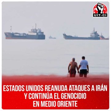 Estados Unidos reanuda ataques a Irán y continúa el genocidio en Medio Oriente
