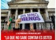 Le respondemos a Patricia Bullrich “La que no sabe contar es usted y nos matan todos los días”