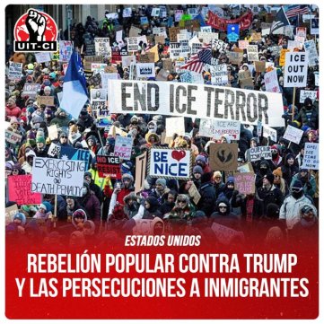 Estados Unidos / Rebelión popular contra Trump y las persecuciones a inmigrantes