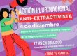 4 de diciembre, 17hs, Obelisco y en todo el país / Acción plurinacional anti extractivista contra este gobierno y el que viene de Milei
