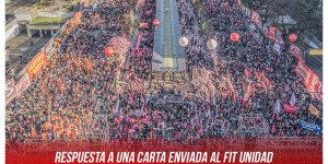 Respuesta a una carta enviada al FIT Unidad / La izquierda puede y tiene que gobernar