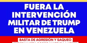 Hoy lunes 5 de enero, 17 hs, Plaza Italia (CABA) / Diputada Schlotthauer: “Volvemos a repudiar la intervención militar yanqui a Venezuela”