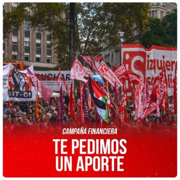 Te pedimos un aporte