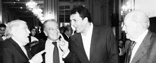 Mndez (Unin Industrial), Eurnekian, Sergio Massa y Blaquier (Ingenio Ledesma)