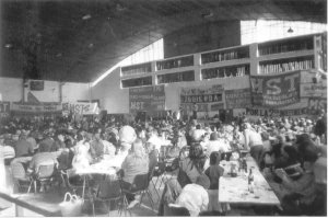 Vista del gran acto en Córdoba