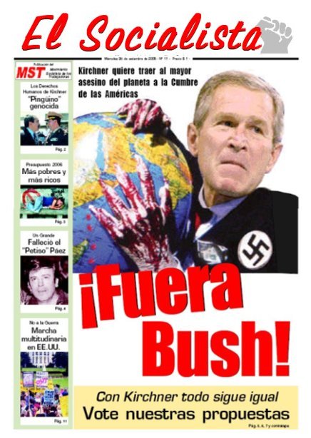 Tapa de El Socialista
