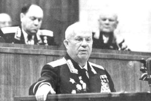 Nikita Kruschev, 1961.