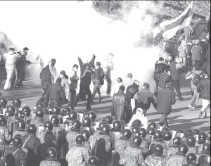 Manifestacin reprimida por Lukashenko