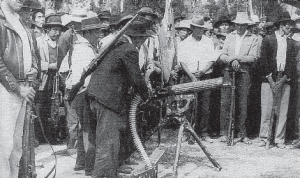 Milicia obrera en La Paz, 1952