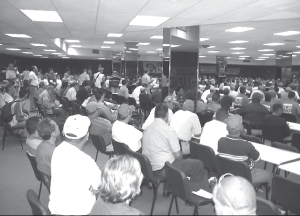 Una vista de la asamblea