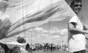 Uno de los tantos cortes en Gualeguaych