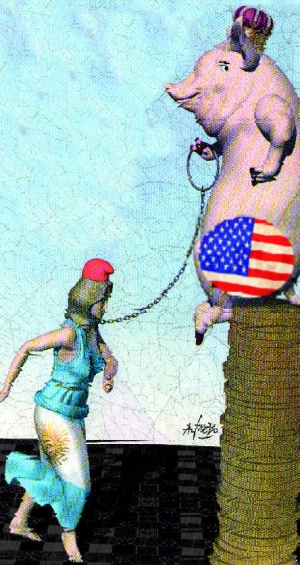 En 1810 comenz la liberacin contra el imperio espaol. Hoy debemos hacer lo mismo contra el imperialismo yanqui.