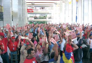 Vista del Segundo Congreso de la UNT