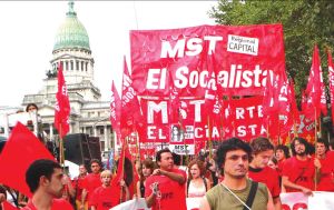 Nuestra columna en la marcha del 24 de marzo de este ao