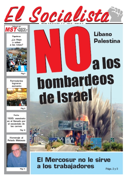 Tapa de El Socialista
