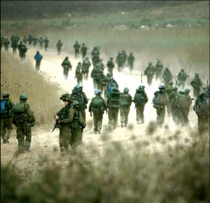 Imgenes de la retirada israel