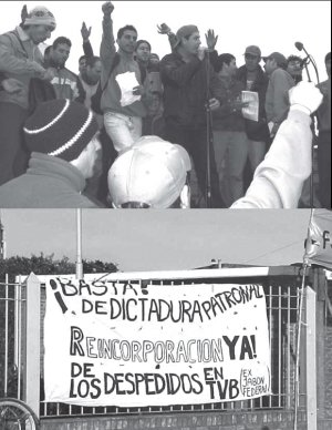 Acto del sbado 26 frente a la fbrica