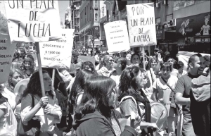 Movilizaci�n docente, 7 de noviembre por las calles de Capital