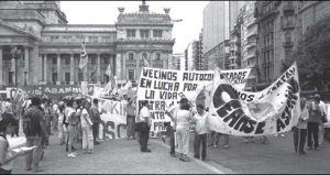 Reciente movilizacin por el cierre del CEAMSE en Capital