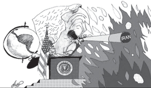 Repudiemos las amenazas del genocida Bush