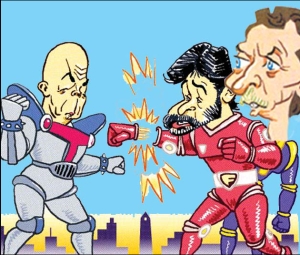 Telerman, Filmus y Macri. Se pelean, pero son lo mismo