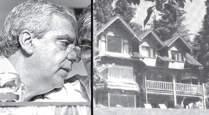 Lingieri y una de sus fabulosas mansiones en Bariloche