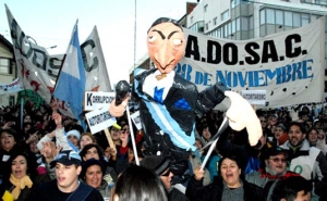 Docentes santacruceos en lucha