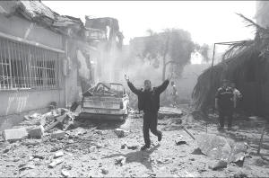 Consecuencias de un ataque israel a la poblacin de Gaza