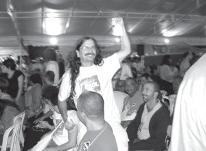 Bab durante una de las sesiones