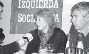 Olivero y Salas en la presentacin del Frente, realizada recientemente en Crdoba