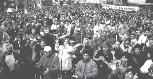 Las conducciones divideron en el momento ms alto de la lucha telefnica